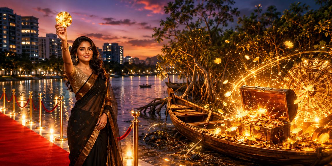 ঢাকায় বিনোদন ও ক্যাসিনো পরিবেশে বাংলাদেশি মডেল