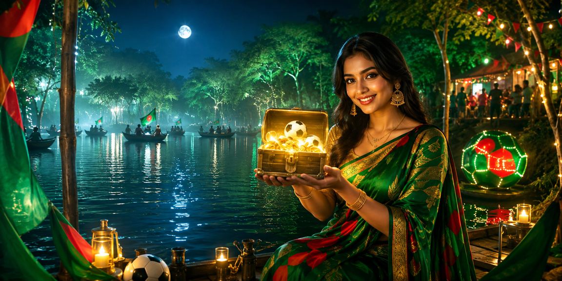 সিলেটে লাল-সবুজ রঙে জমার প্রতীকী দৃশ্য